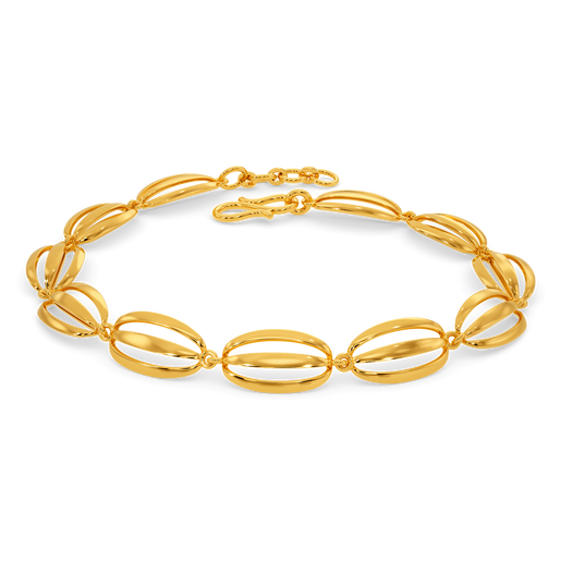 Bouncy Bubble Gold Bracelets