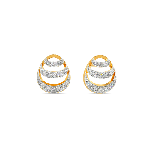Spirited Bounce Diamond Earrings