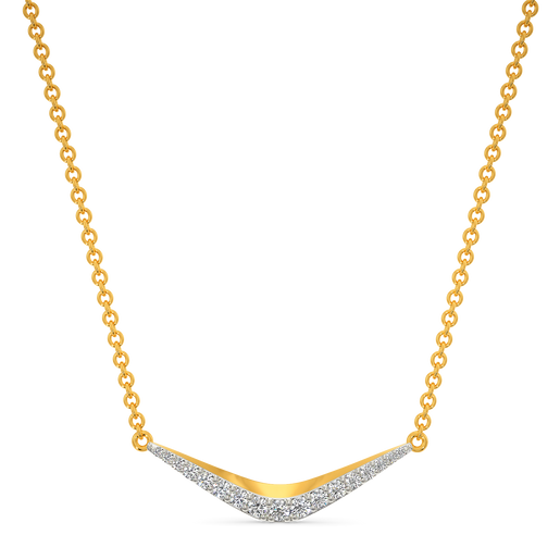 Edgy Buoyant Diamond Necklaces