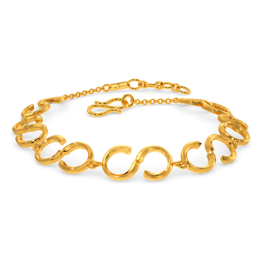 Dauntlessly Yours  Gold Bracelets