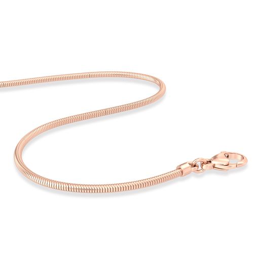 18kt Rose Gold Snake Chain Gold Chains