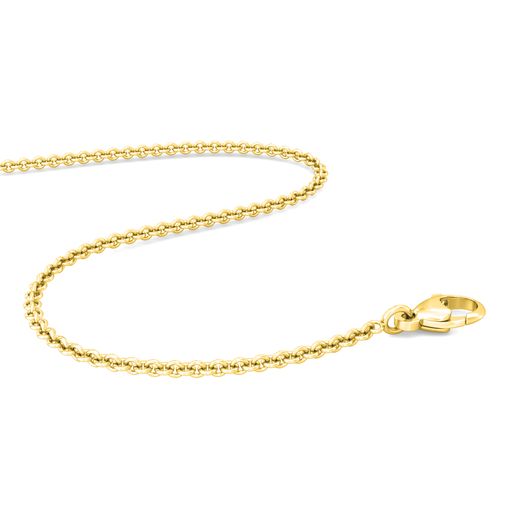 18kt Yellow Gold Cable Chain Gold Chains
