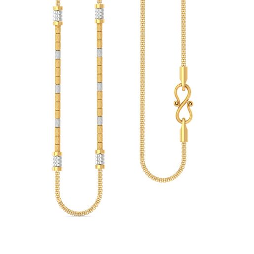 22k beaded snake chain Gold Chains