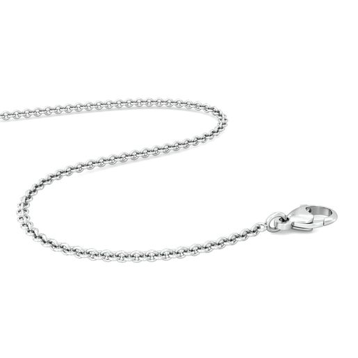 18kt White Gold Cable Chain Gold Chains
