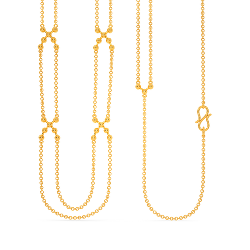 Orbiting Gold Chains