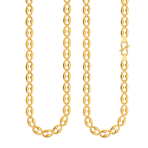 3 (max cut)dull 3HP Gold Chains