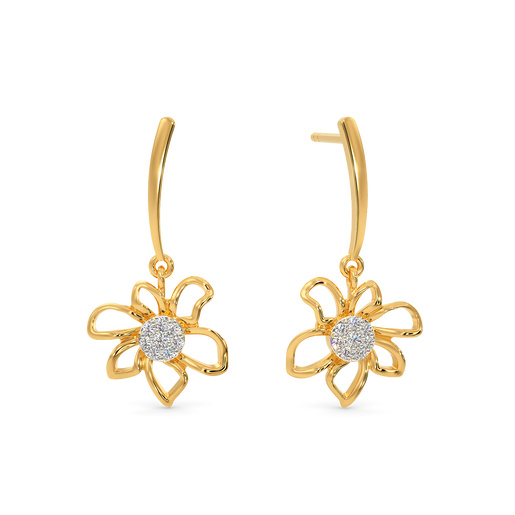 Dreamin Flora Diamond Earrings