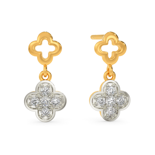 Tied Together  Diamond Earrings