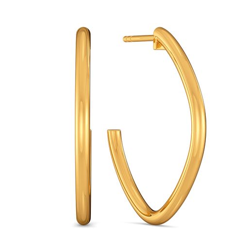 Perfect Beau Gold Earrings