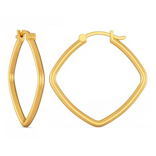 Rom Coms Gold Earrings