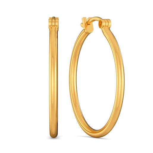 Classic Care Gold Earrings