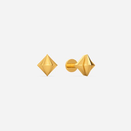 Side with Style Gold Earrings