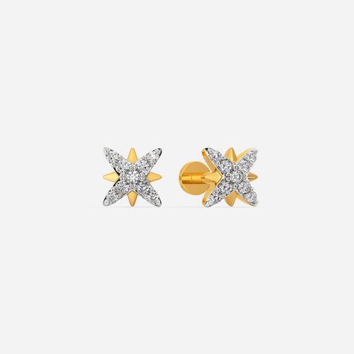 Starry Charade Diamond Earrings