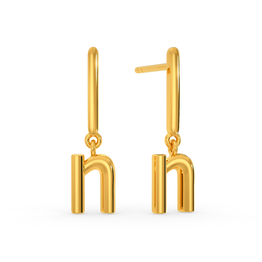 New Vibes Gold Earrings