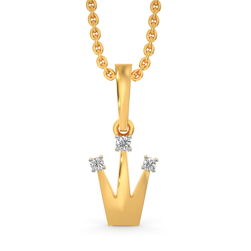 Crown Glory Diamond Pendants