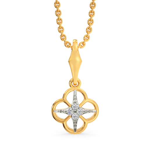 Star Gleam Diamond Pendants