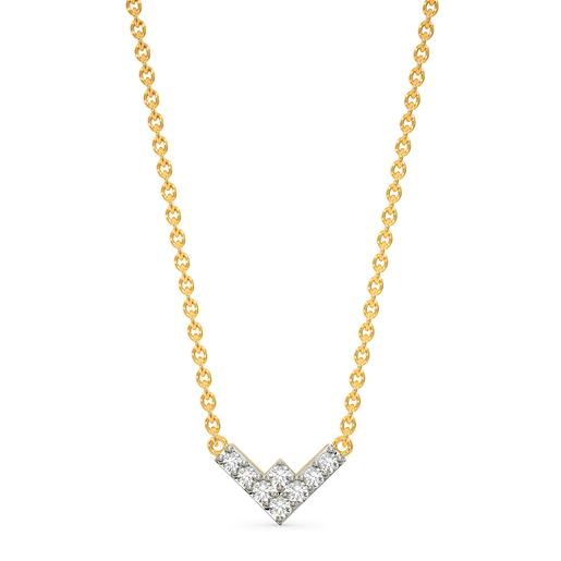 Vibrant Prongs Diamond Necklaces