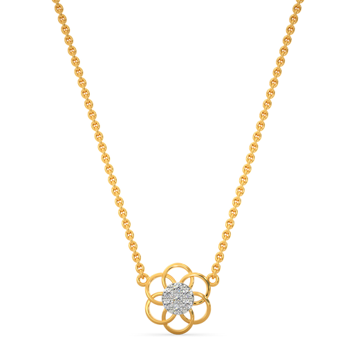 Flora Dazzled  Diamond Necklaces