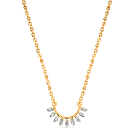 Platted Throne Diamond Necklaces