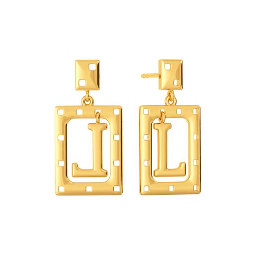Love Forever Gold Earrings