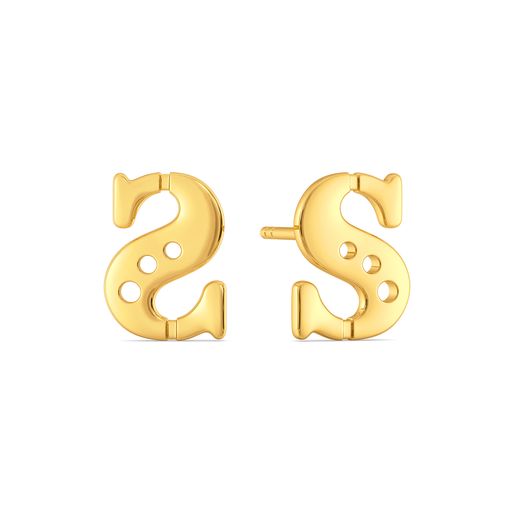 Sweet As Sugar Gold Earrings