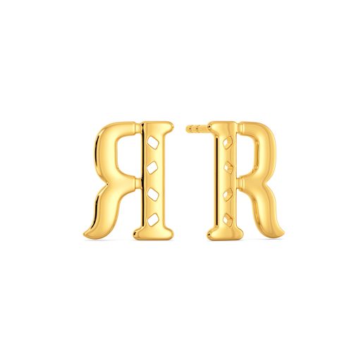 Royal As a Queen Gold Earrings