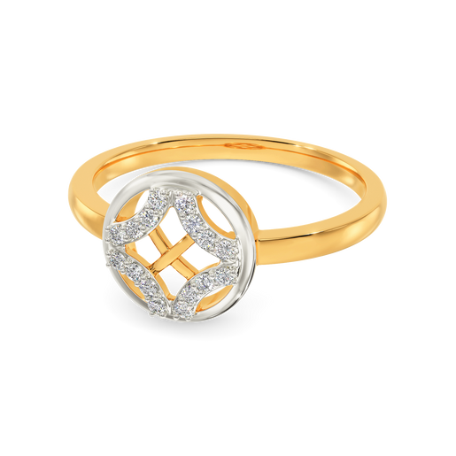 Cross Plated Diamond Rings