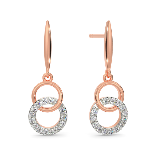 Loop Lock Diamond Earrings