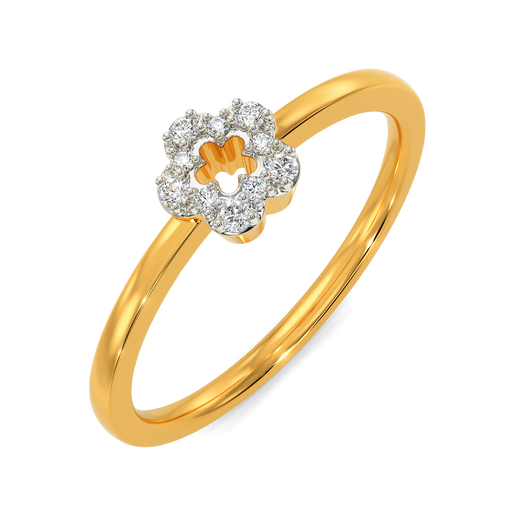 Botanical Delight  Diamond Rings