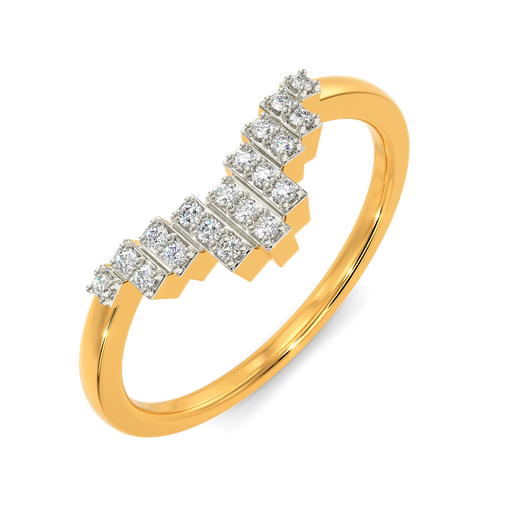 Winged Beauty Diamond Rings