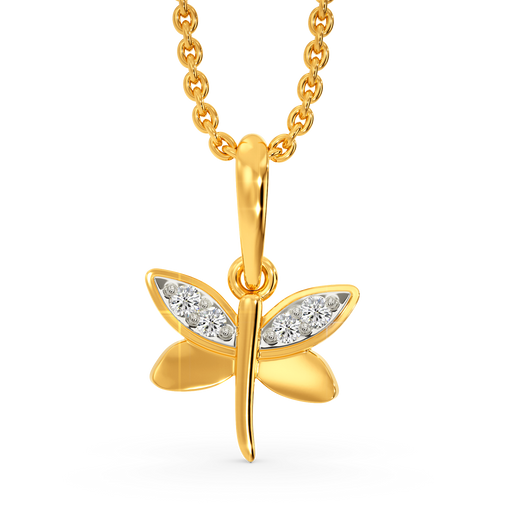 Fluttering Beauty  Diamond Pendants