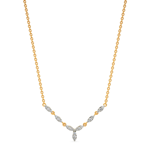 Linked Elegance  Diamond Necklaces