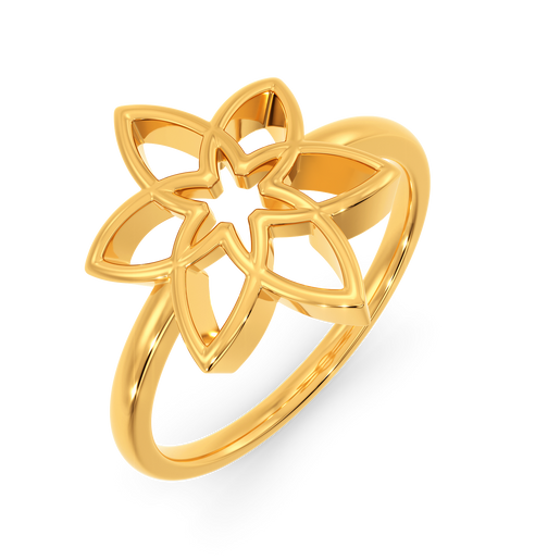 Mirror The Flora Gold Rings