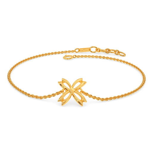 Floral Dance Gold Bracelets
