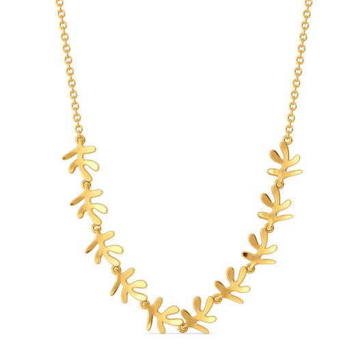 Shrub Dub Gold Necklaces