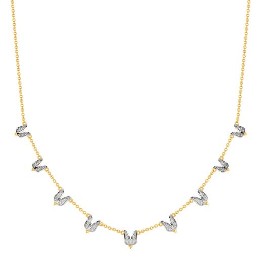 Bud Blinks Diamond Necklaces