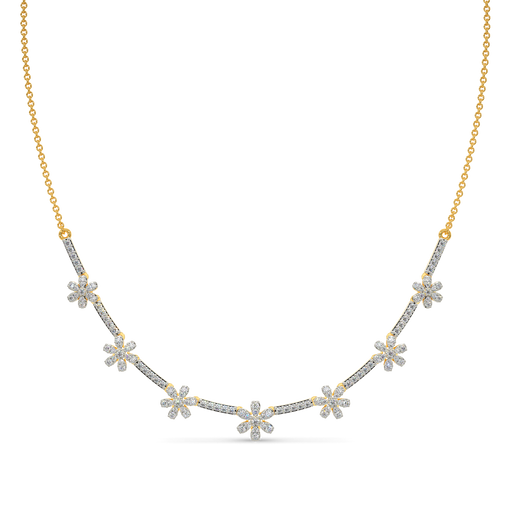 Tower De Flora Diamond Necklaces