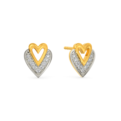 My Heart's Desire Diamond Earrings