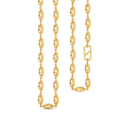 String A Loop Gold Chains
