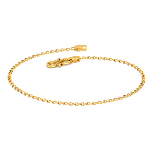 Chic Curbs Gold Bracelets