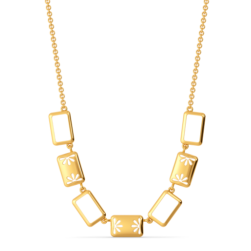 Ballroom Blossoms Gold Necklaces