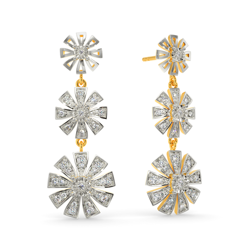 Bloom Haven Diamond Earrings
