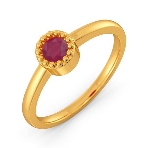 Cherry Cherie Gemstone Rings