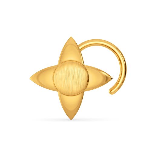 Star Studded Gold Nose Pins