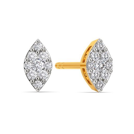 Leafy Leisure Diamond Earrings