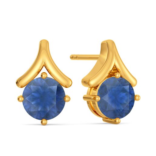 Blue Avenues Gemstone Earrings