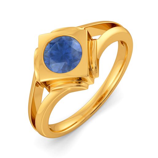 Blue Déjà Vu Gemstone Rings