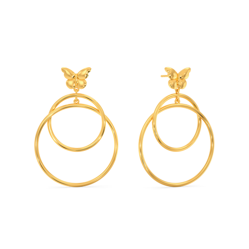 Tale of Hollows Gold Earrings