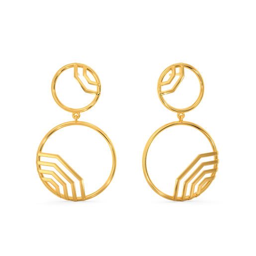 See You Through Gold Earrings