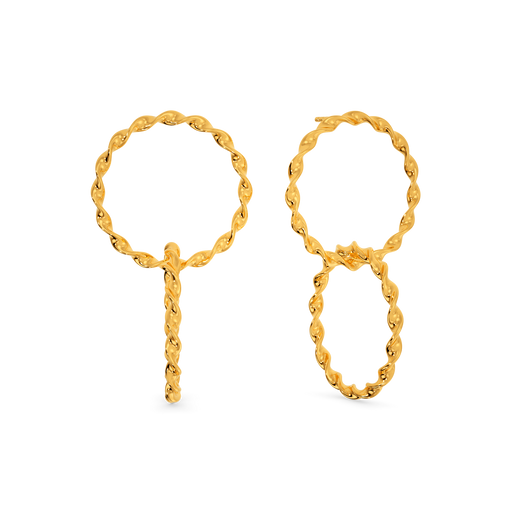 Tales N More Gold Earrings